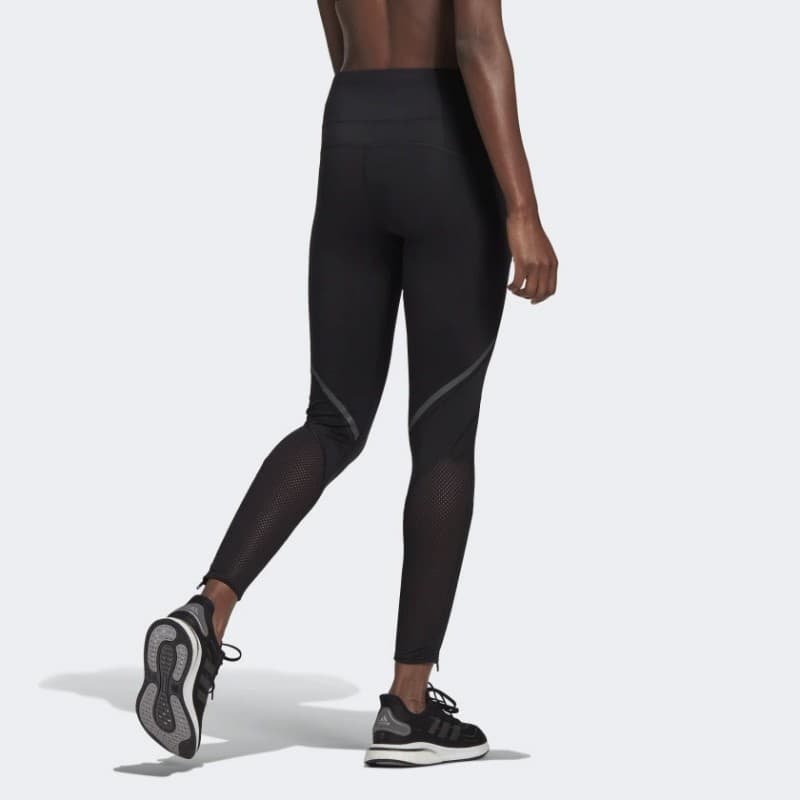 adidas Womens' How We Do Long Tights - Black- بنطلون اديداس هاو وي دو لونج للنساء لون اسود