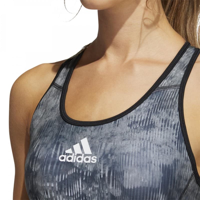 adidas Womens Printed Racerback Sports Bra- صدرية اديداس الرياضية 