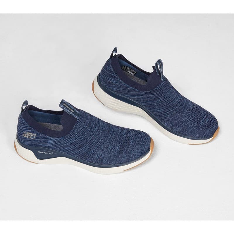 Skechers Men's Solar Fuse Shoes  - حذاء سكيتشرز سولار فيوز للرجال لون كحلي
