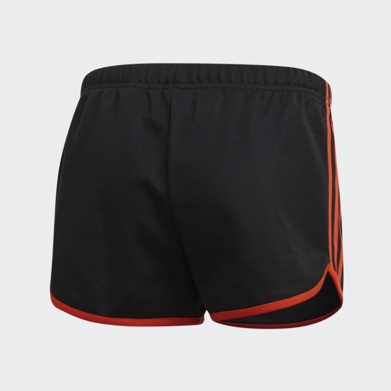 adidas Womens' 3-Stripes Shorts- شورت اديداس بتصميم ثلاث خطوط للنساء لون أسود
