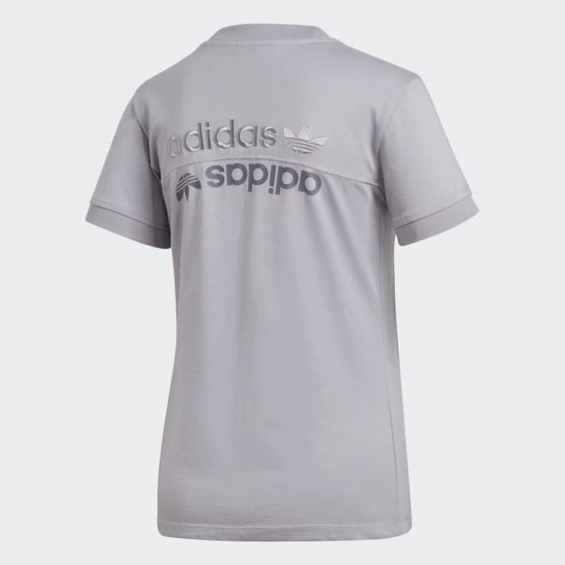 adidas Womens' Originals R.Y.V. TEE -Grey- تيشيرت اديداس للنساء لون رمادي