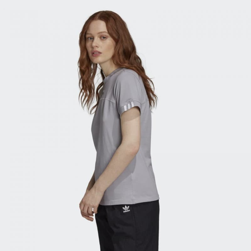 adidas Womens' Originals R.Y.V. TEE -Grey- تيشيرت اديداس للنساء لون رمادي