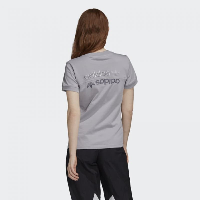 adidas Womens' Originals R.Y.V. TEE -Grey- تيشيرت اديداس للنساء لون رمادي