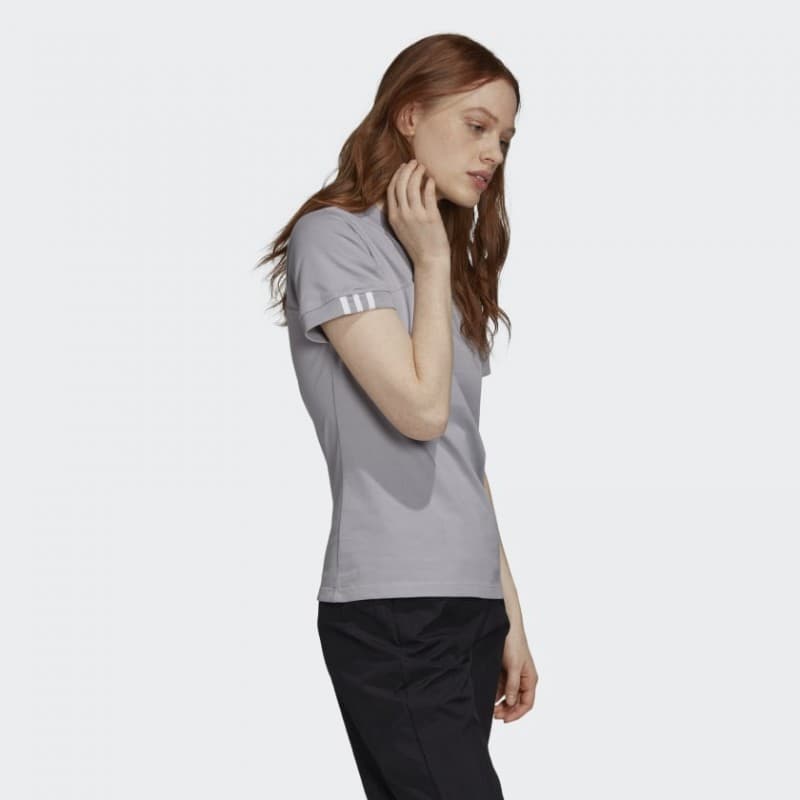 adidas Womens' Originals R.Y.V. TEE -Grey- تيشيرت اديداس للنساء لون رمادي