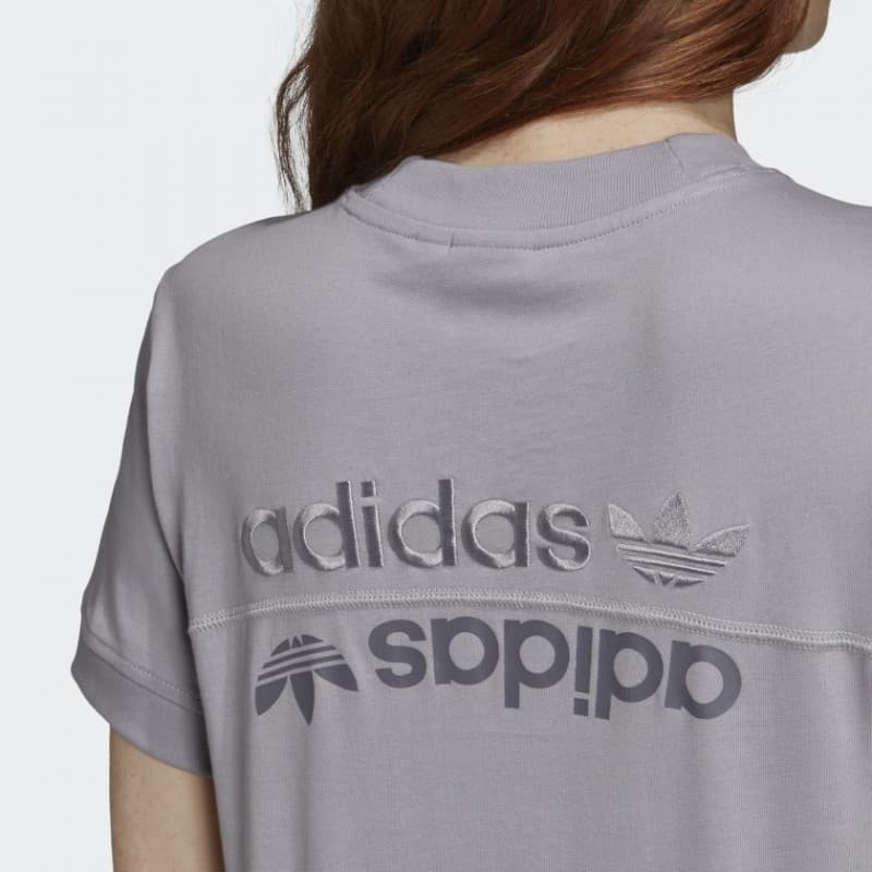 adidas Womens' Originals R.Y.V. TEE -Grey- تيشيرت اديداس للنساء لون رمادي