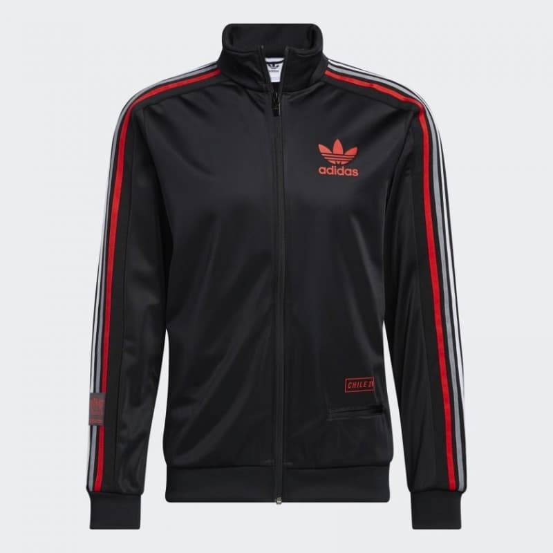 adidas Long Sleeve Zip Up Chile 20 Black