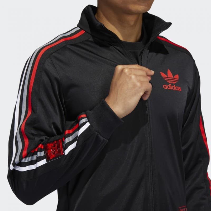 adidas Long Sleeve Zip Up Chile 20 Black