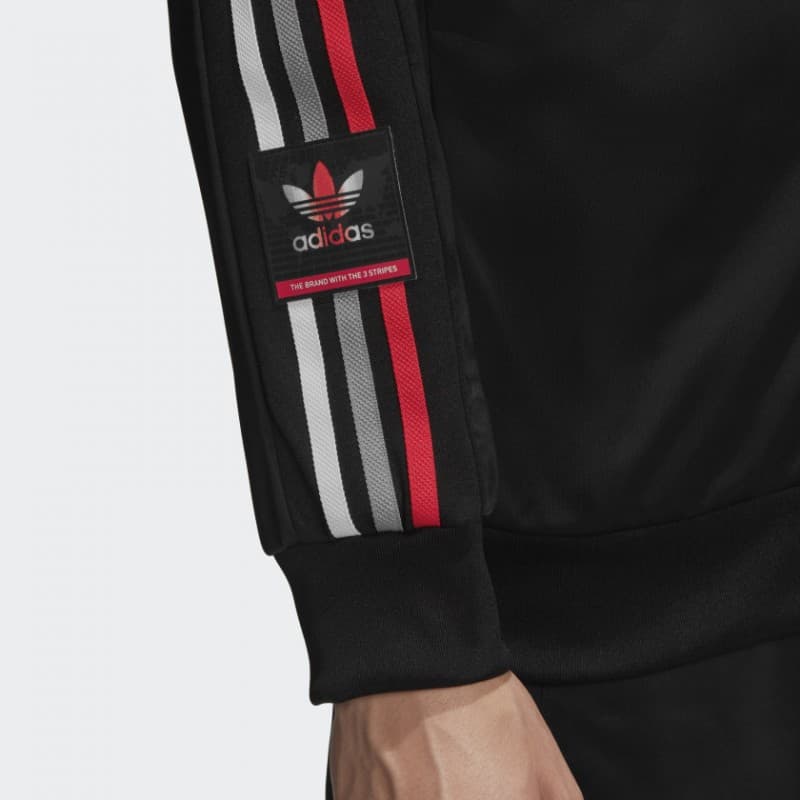 adidas Long Sleeve Zip Up Chile 20 Black
