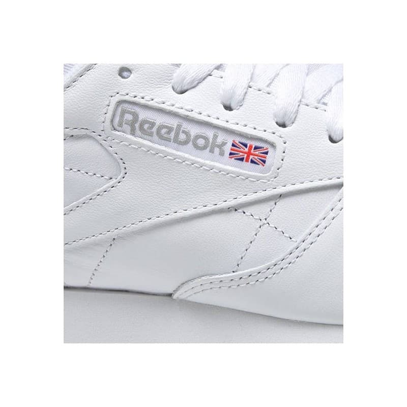 Reebok Classic Leather Shoes - حذاء ريبوك كلاسيك جلد لون أبيض 