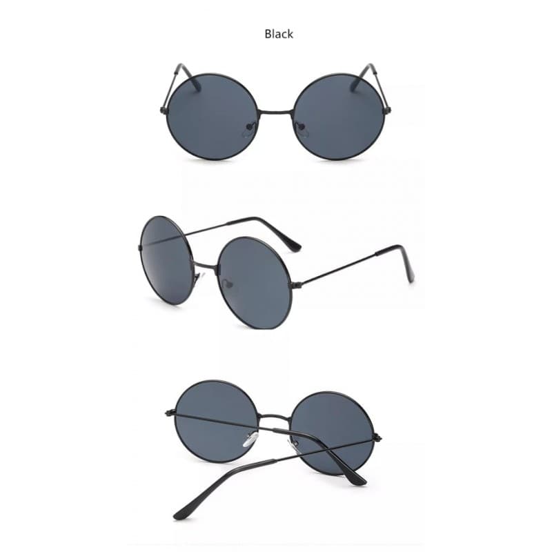 نظارة شمسية دائرية
