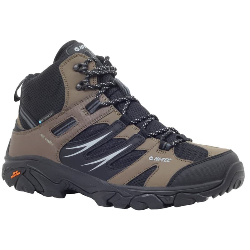 Hi-Tec Tarantula Mid WP  Hiking Shoes  حذاء هاي-تيك تارانتولا ميد ووتر بروف لون بني