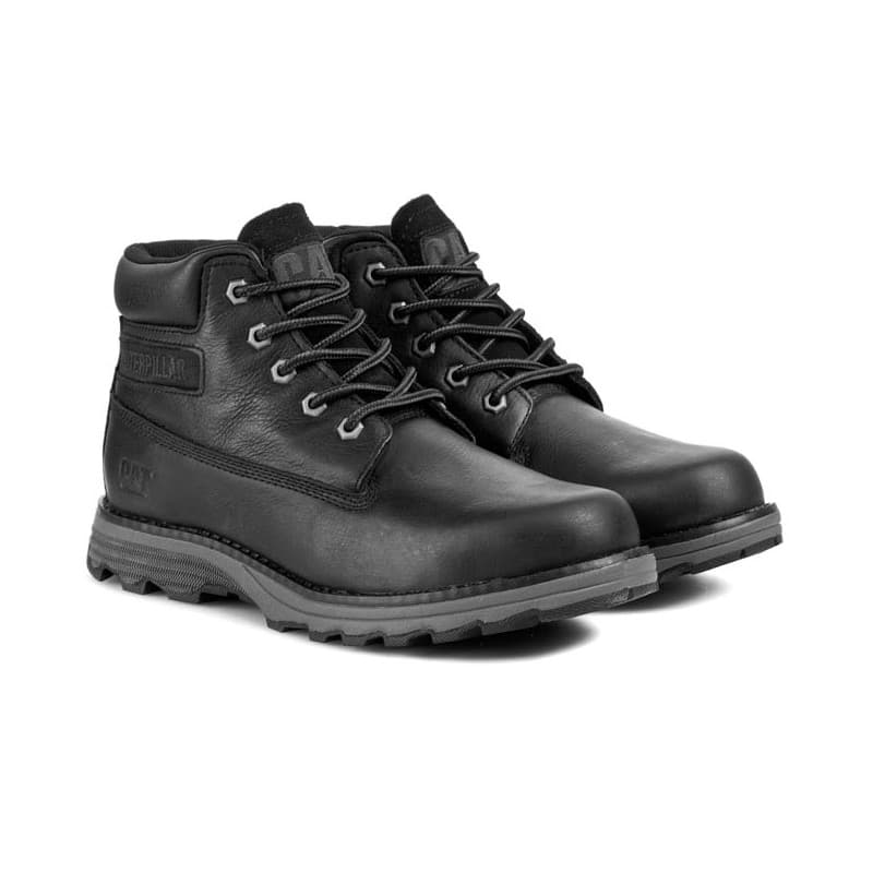 حذاء كاتلربيلر فاوندر ميد للرجال لون أسود - Caterpillar Men's Founder Mid Shoes
