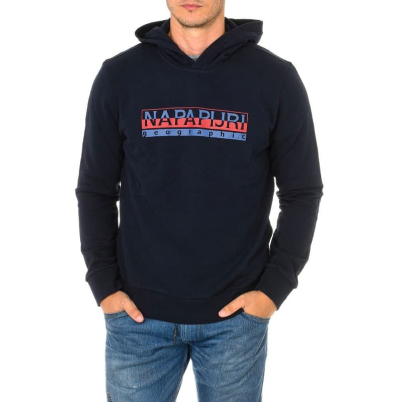 napapijri Pullover Hoodie Beris هودي رجالية لون كحلي