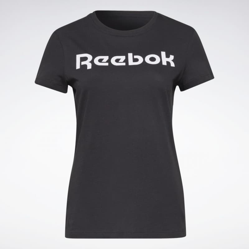 تيشيرت ريبوك اسينشيال جرافيك للنساء لون أسود - Reebok Women's Training Essential Graphic T-Shirt - Black