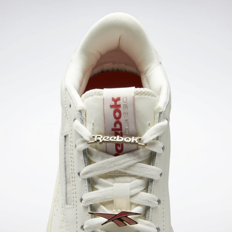 حذاء ريبوك كلوب سي دبل جيو للنساء لون طحيني - Reebok Women's Club C Double GEO Shoes 