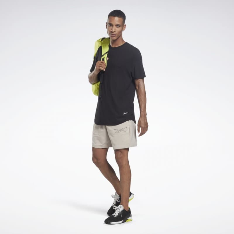 تيشيرت ريبوك اكتيف شيل دريم بلند للرجال لون أسود - Reebok Men's Activchill Dreamblend T-Shirt- Black 
