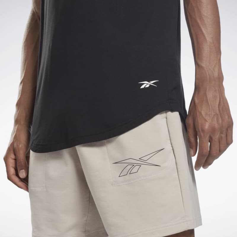 تيشيرت ريبوك اكتيف شيل دريم بلند للرجال لون أسود - Reebok Men's Activchill Dreamblend T-Shirt- Black 