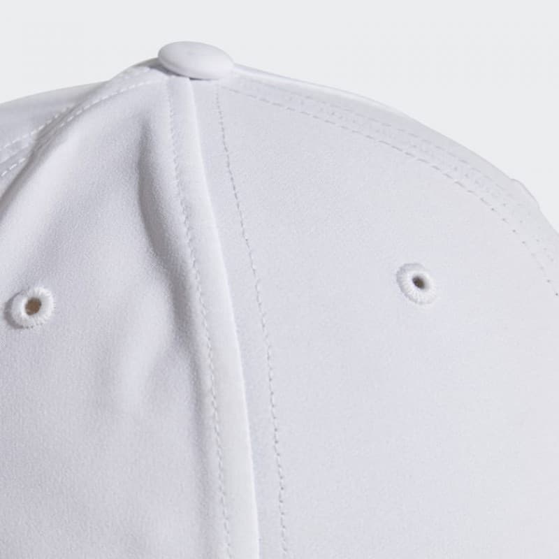 adidas Unisex Lightweight Embroidered Baseball Cap- طاقية اديداس لايت وييت للجنسين لون أبيض