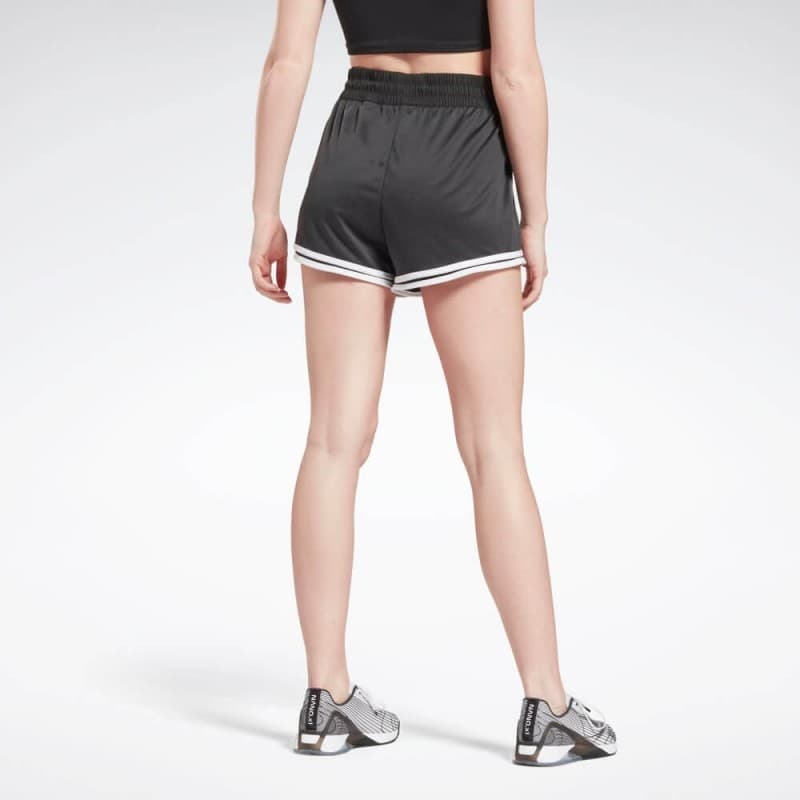 شورت ريبوك وور نت للنساء لون أسود - Reebok Women's WOR Knit Short – Black