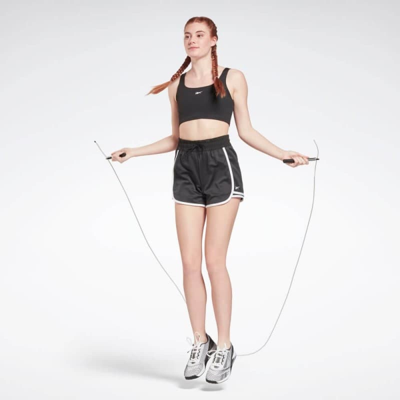 شورت ريبوك وور نت للنساء لون أسود - Reebok Women's WOR Knit Short – Black