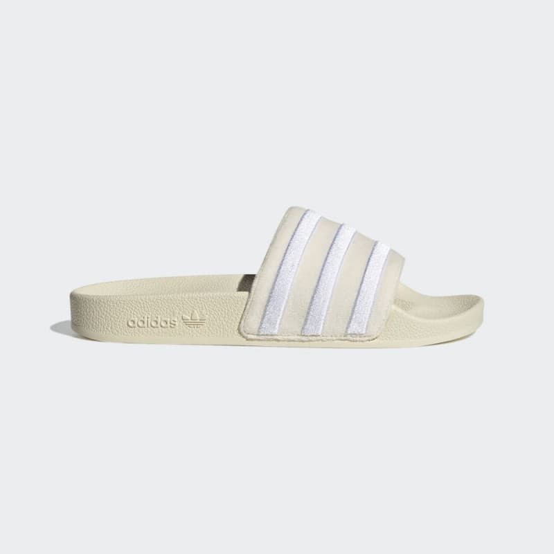 adidas Womens' Adilette Slides - White
