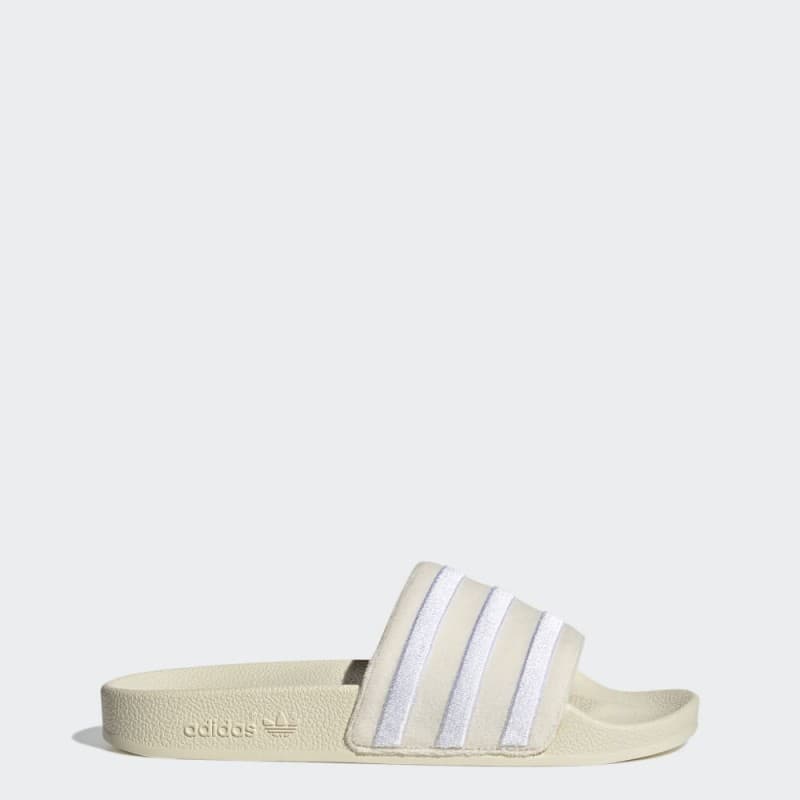 adidas Womens' Adilette Slides - White