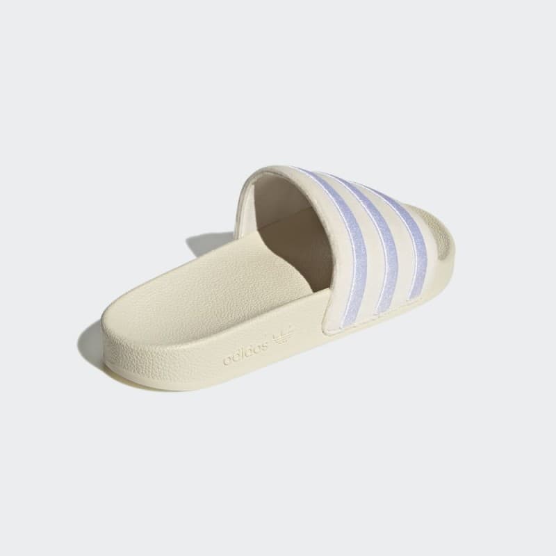 adidas Womens' Adilette Slides - White