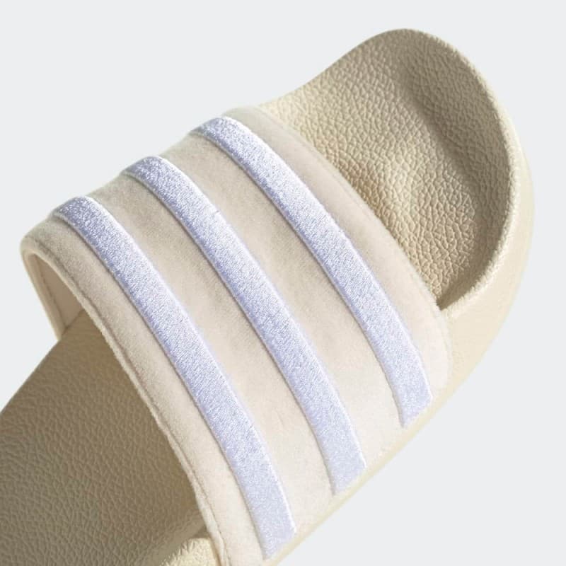 adidas Womens' Adilette Slides - White