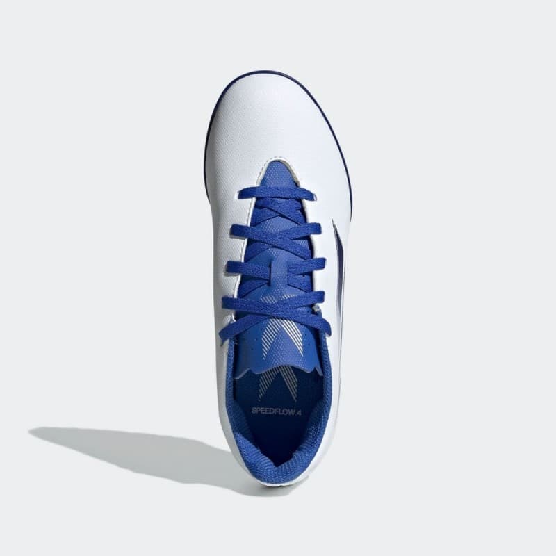 adidas X Speedflow.4 Turf Boots-White 