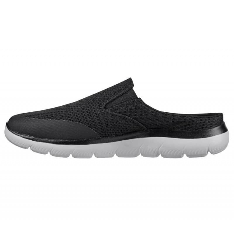 Skechers Men's Summits - Vindicator Shoes - حذاء سكيتشرز سميتس - فينديكاتور للرجال لون أسود ونعل ابيض
