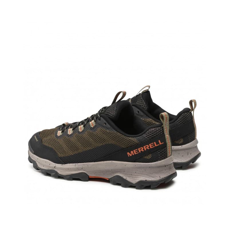 Merrell Men's Speed Strike Waterproof Shoes - حذاء ميريل سبيد سترايك ووتر بروف للرجال لون زيتي