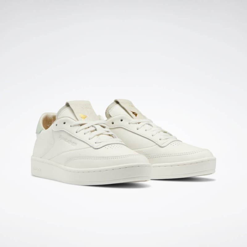 حذاء ريبوك كلوب سي كلن للنساء لون طحيني - Reebok Women's Club C Clean Shoes 