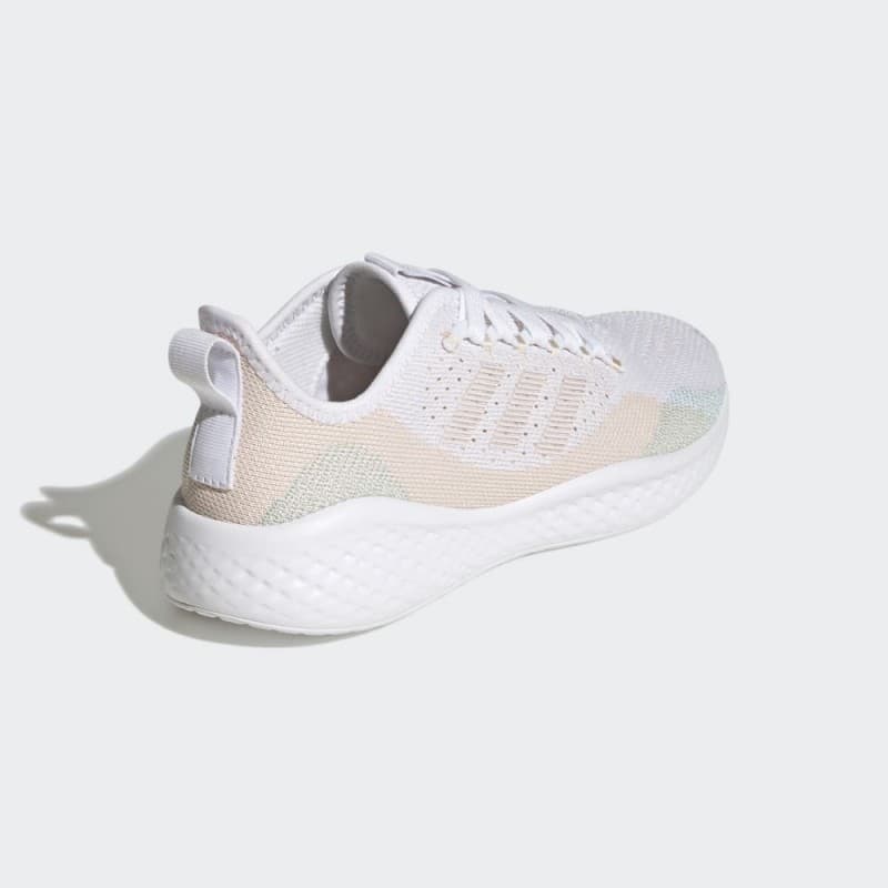 adidas Women's Fluidflow 2.0 Running Shoes - White- حذاء اديداس فلويد فلو 2.0 للنساء لون أبيض وزهري
