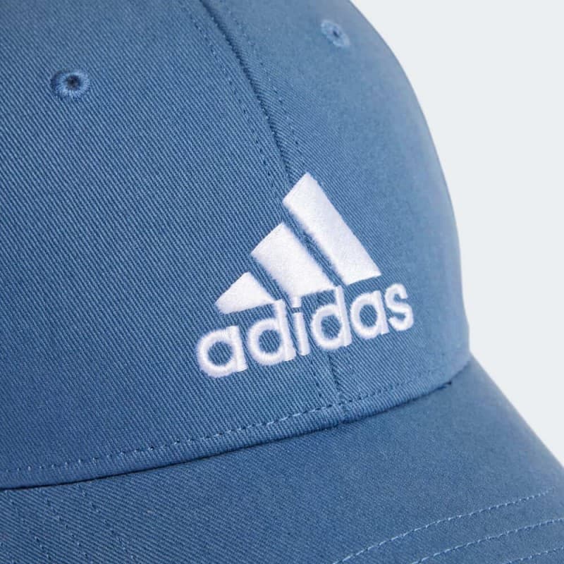 Adidas Unisex COTTON BASEBALL CAP - Blue- طاقية اديداس قطن بيسبول لون أزرق للجنسين
