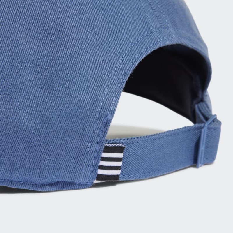 Adidas Unisex COTTON BASEBALL CAP - Blue- طاقية اديداس قطن بيسبول لون أزرق للجنسين