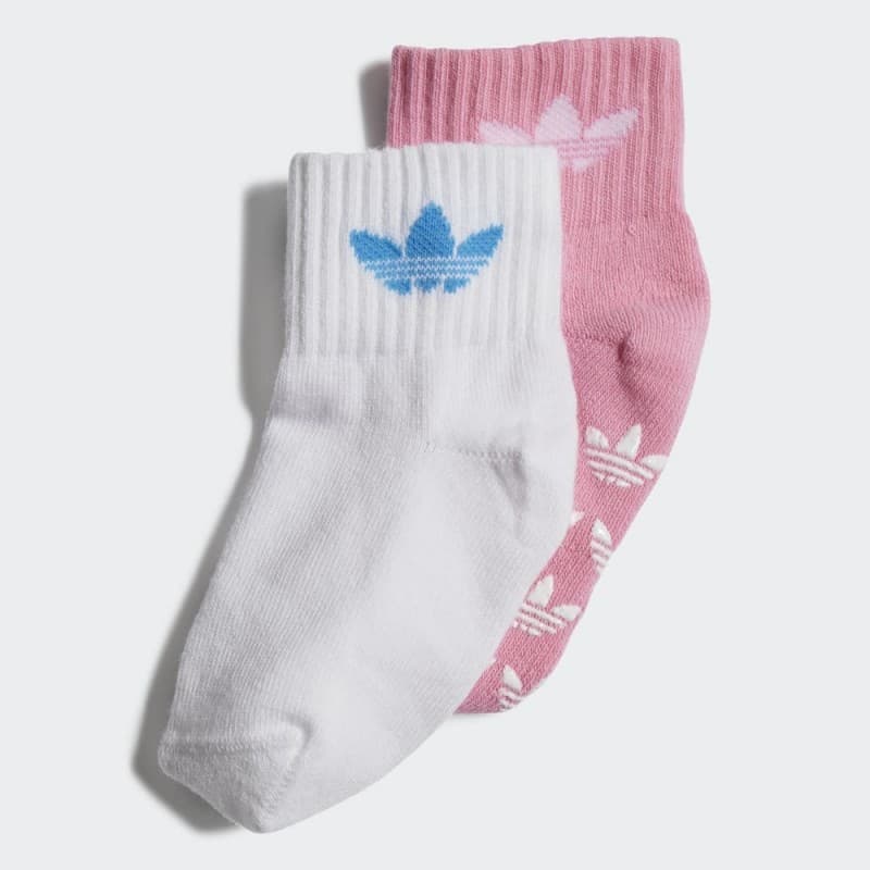 adidas Anti-Slip Socks 2 Pairs - Pink