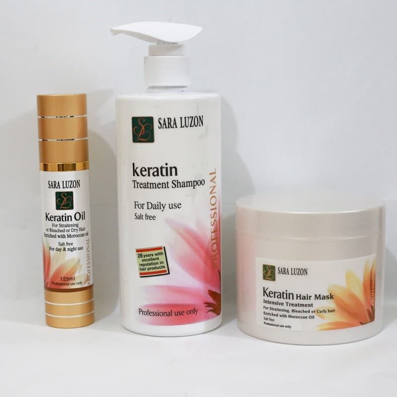 مجموعة sara luzon للعناية بالشعر التالف ( NIGHT USE)
