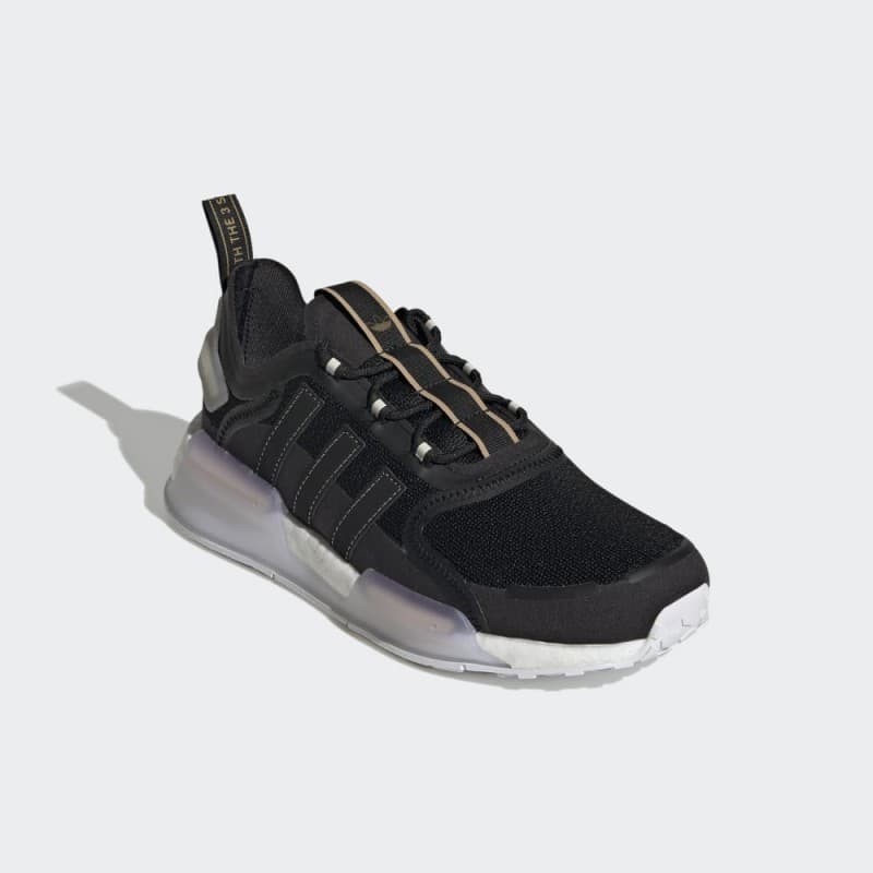 adidas Womens' NMD_V3 Shoes - Black- حذاء ايداس ان ام دي في 3 للنساء لون أسود ونعل أبيض