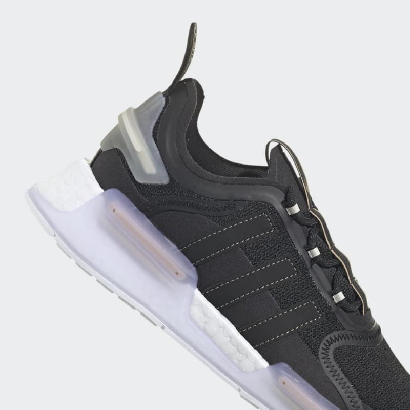 adidas Womens' NMD_V3 Shoes - Black- حذاء ايداس ان ام دي في 3 للنساء لون أسود ونعل أبيض