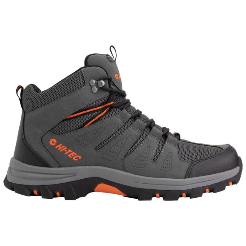 Hi-Tec Picchu Mid Shoes حذاء هاي-تيك بيكشو ميد لون رمادي