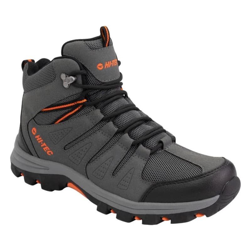 Hi-Tec Picchu Mid Shoes حذاء هاي-تيك بيكشو ميد لون رمادي