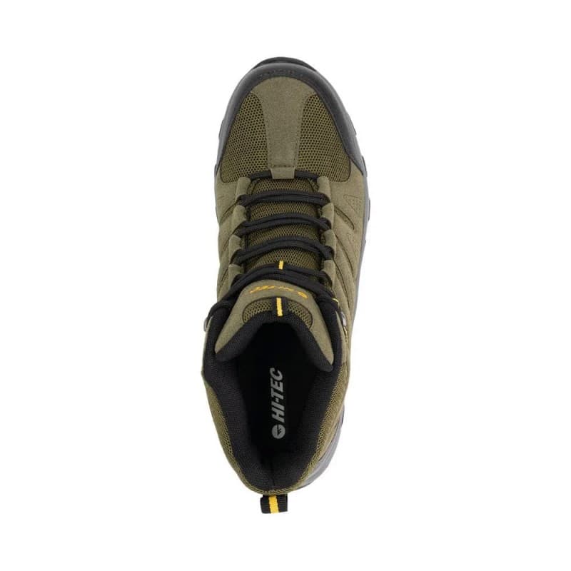 Hi-Tec Picchu Mid Shoes حذاء هاي-تيك بيكشو ميد لون زيتي