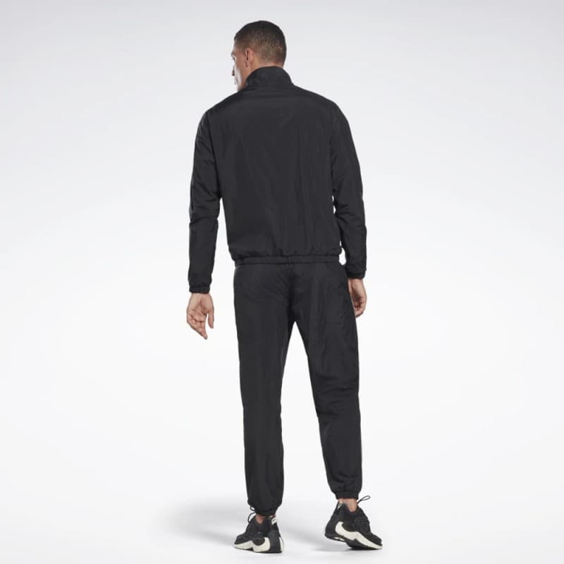 بدلة رياضية ريبوك ورك ريدي تراشسيت للرجال لون أسود - Reebok Men's Workout Ready Tracksuit - Black