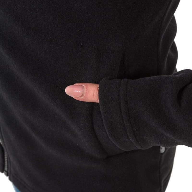 Hi-Tec Women's Henis Fleece Jacket  جاكيت هنس فليس من هاي-تيك للنساء لون أسود