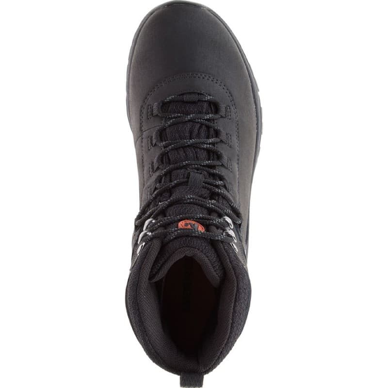 Merrell Men's Vego Mid Leather Waterproof Shoes - حذاء ميريل جلد فيجو ميد ووتر بروف للرجال لون أسود 