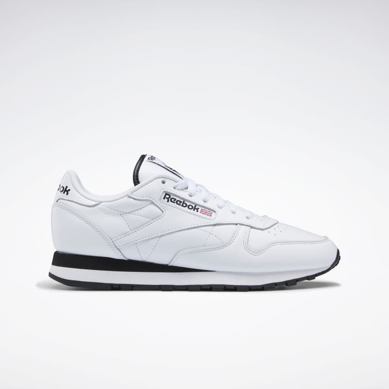 Reebok Unisex Classic Leather Shoes- حذاء ريبوك كلاسيك ليذر للجنسين لون أبيض