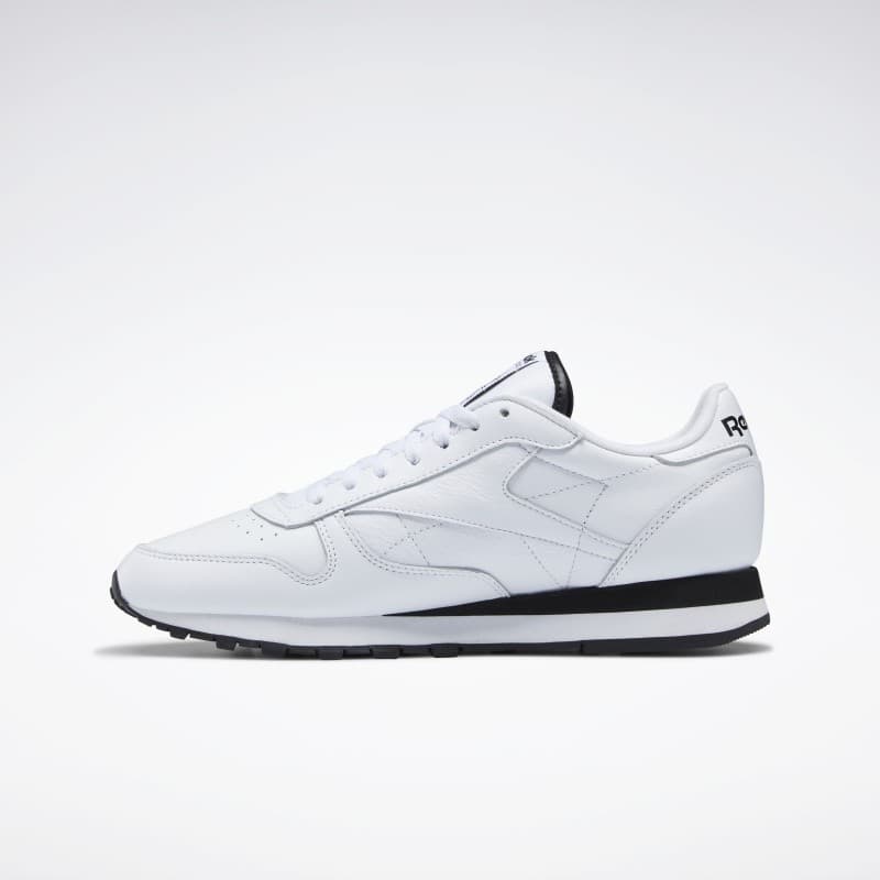 Reebok Unisex Classic Leather Shoes- حذاء ريبوك كلاسيك ليذر للجنسين لون أبيض