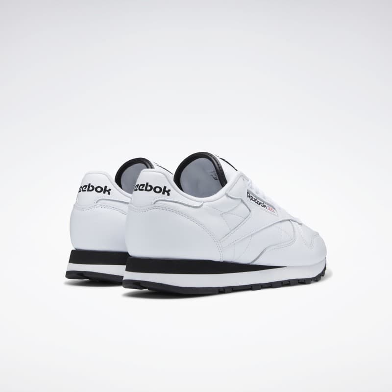 Reebok Unisex Classic Leather Shoes- حذاء ريبوك كلاسيك ليذر للجنسين لون أبيض