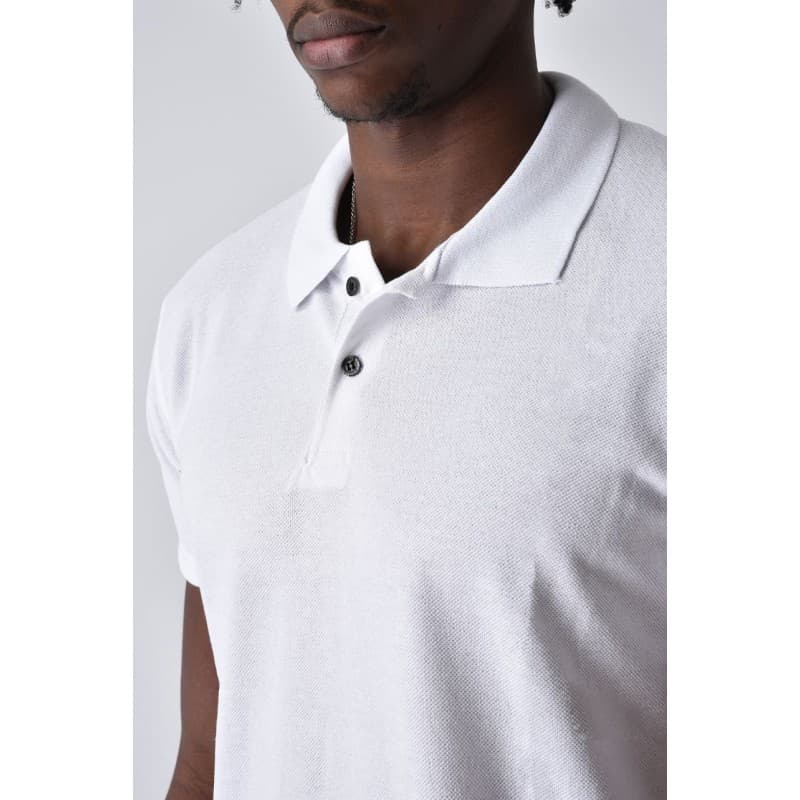 ICAN POLO T-SHIRT بلوزة بولو تيشيرت شبابي لون ابيض