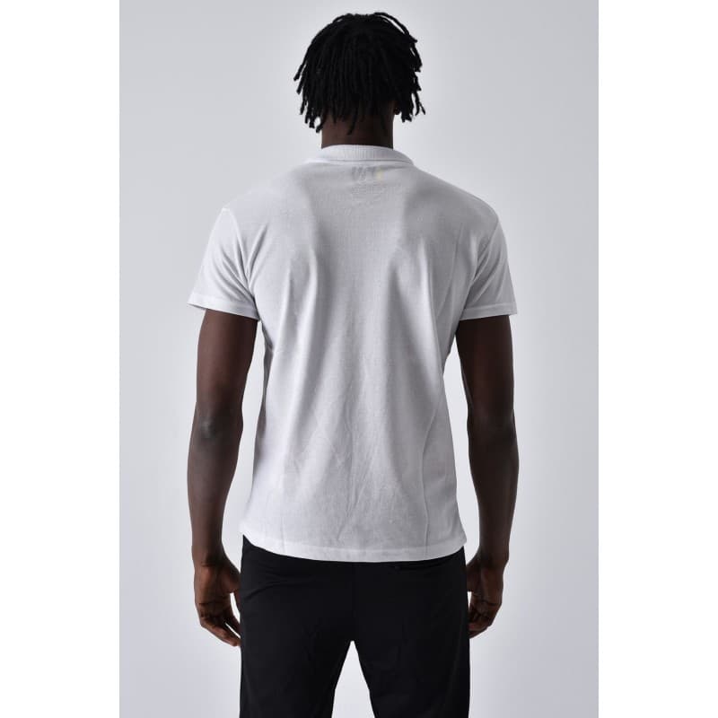 ICAN POLO T-SHIRT بلوزة بولو تيشيرت شبابي لون ابيض